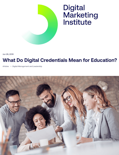 What Do Digital Credentials Mean for Education? image