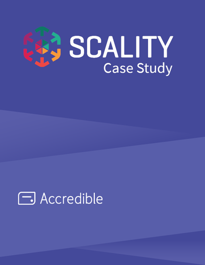 Scality Scales Their Training Program With Accredible image